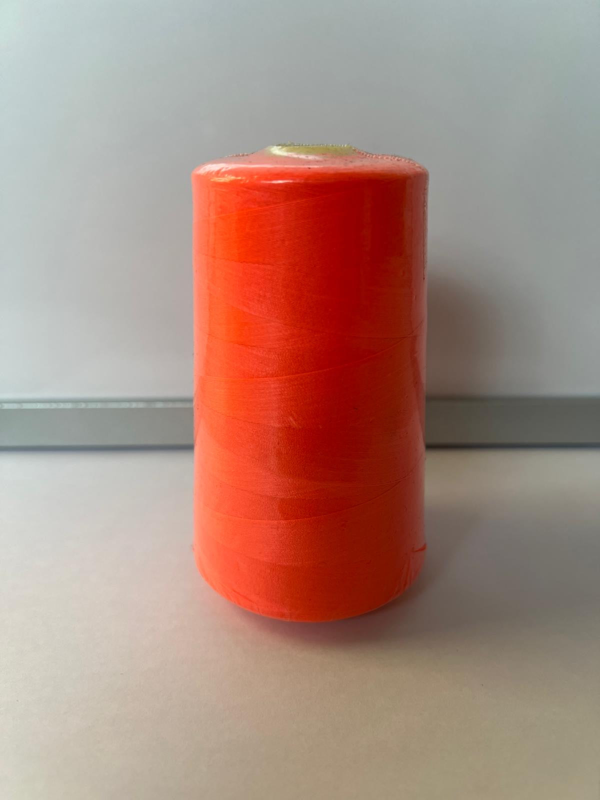 Coral Spun Polyester Sewing Thread Cone-5000 Yds