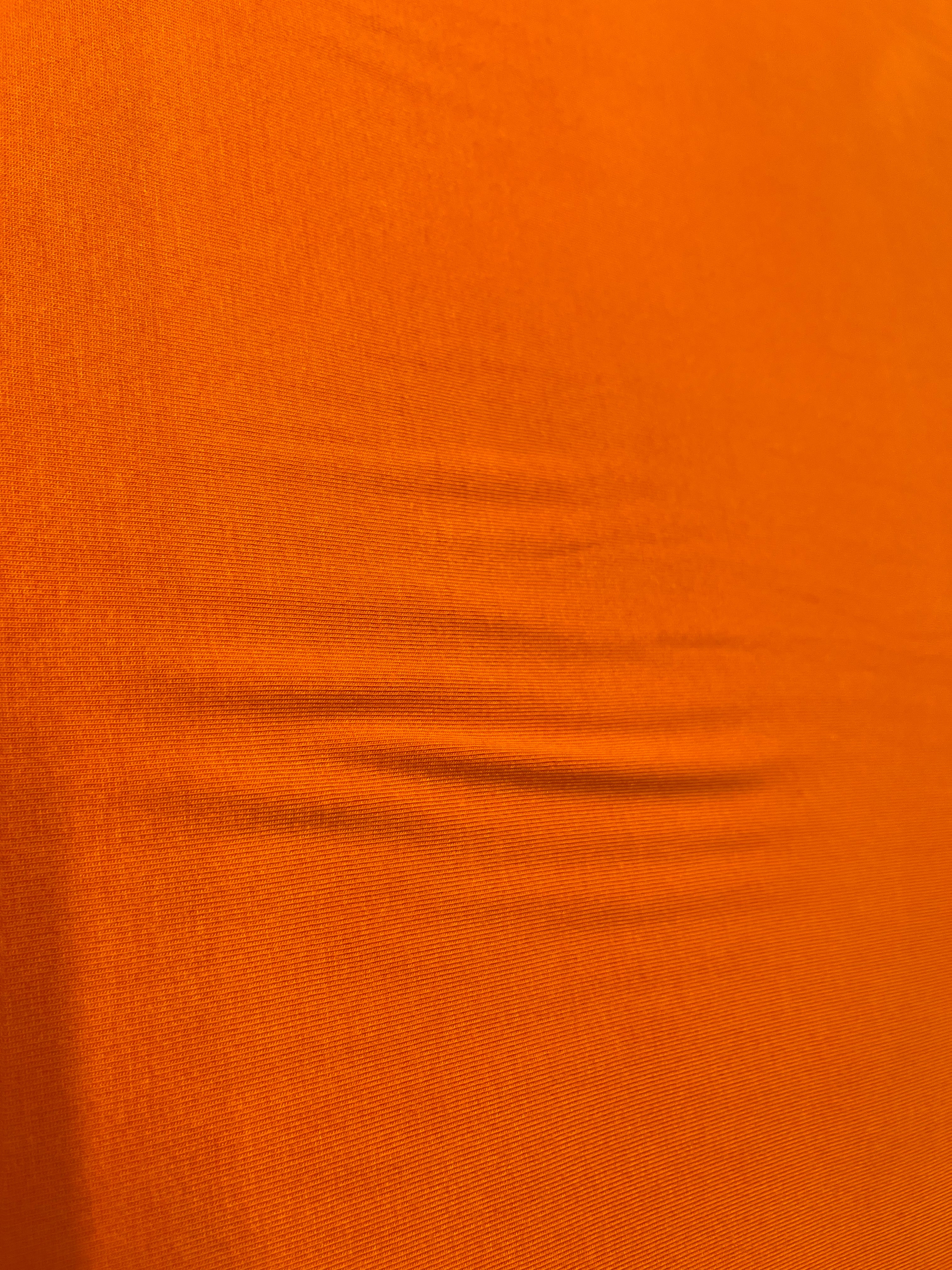 Bright Orange Viscose Fabric – Soft Breathable Stretch Fabric, 151 cm Wide
