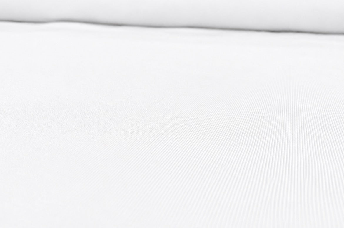 Soft White Viscose Fabric – Premium Draping Material | 149 cm Wide