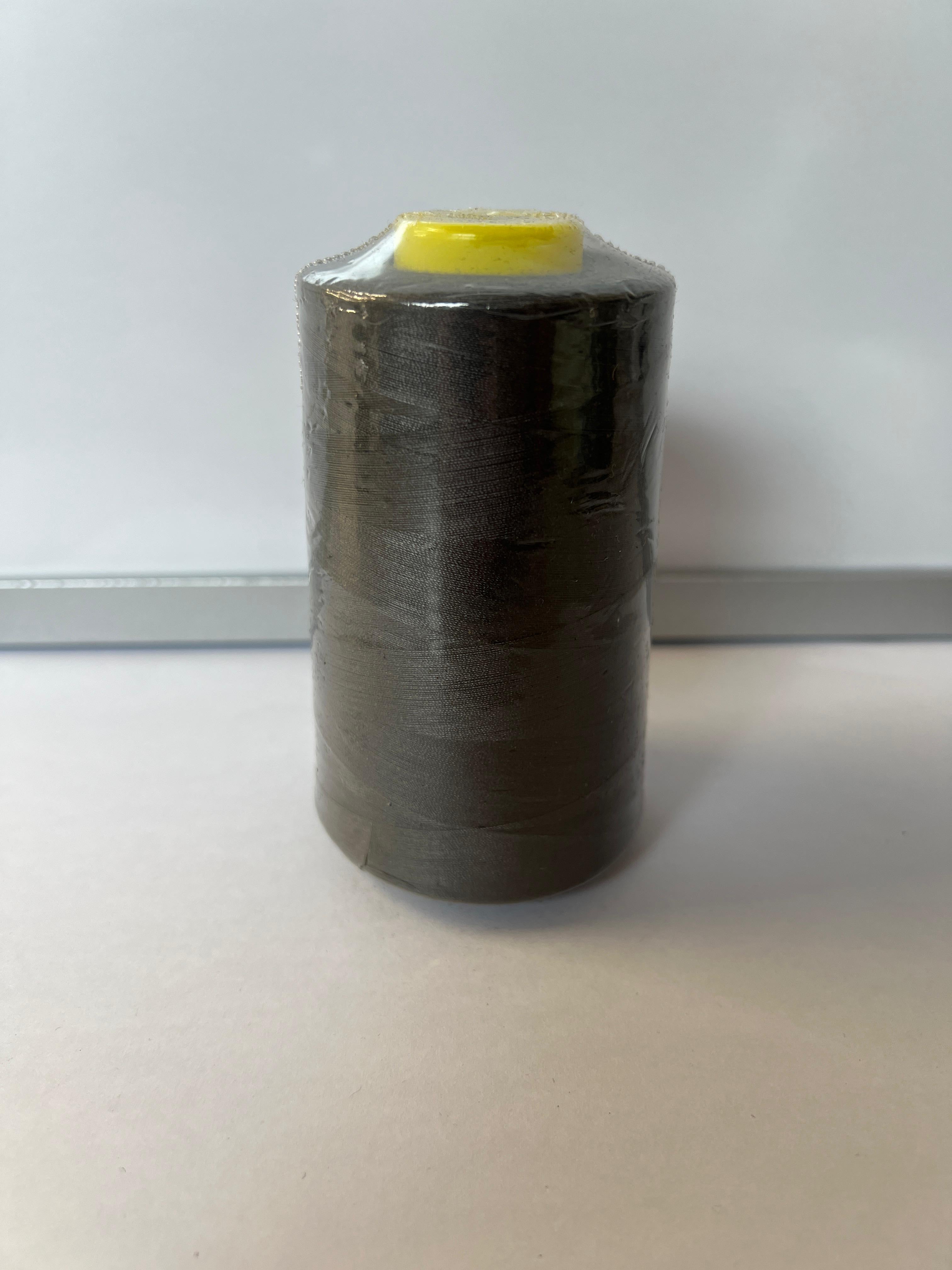 Grey Spun Polyester Sewing Thread Cone-5000 Yds