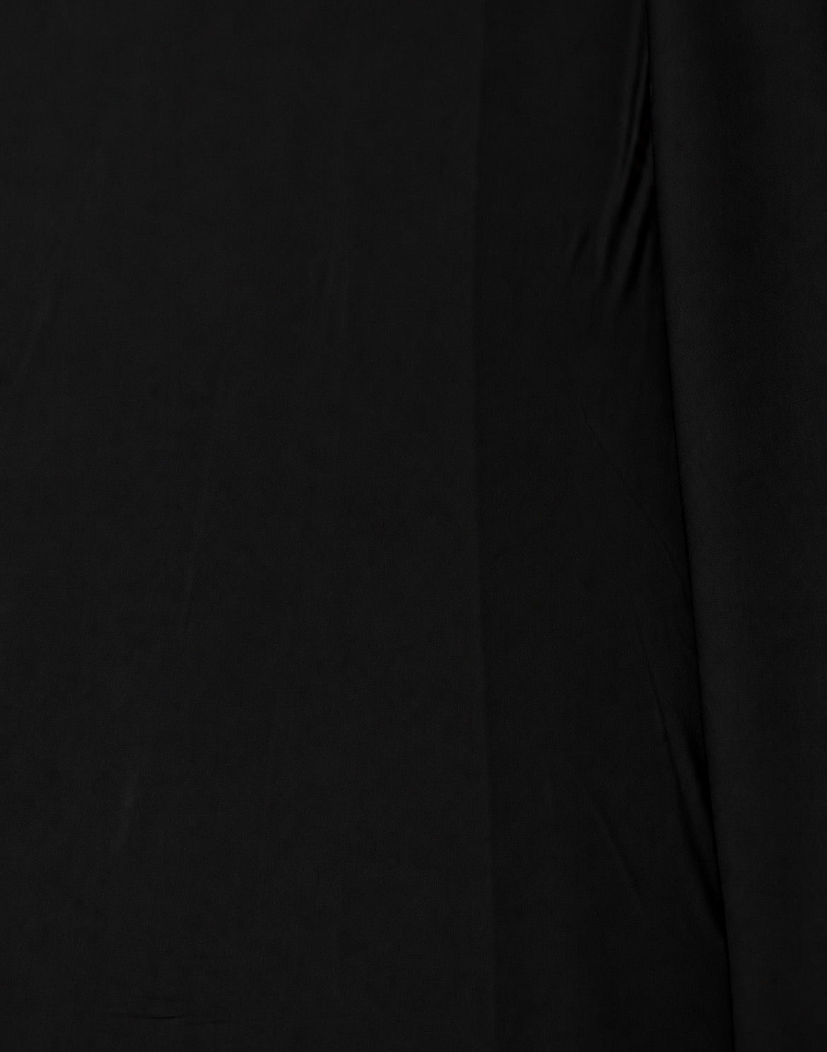 Premium Black Viscose Fabric for Dresses & Sewing Projects 153cm Wide