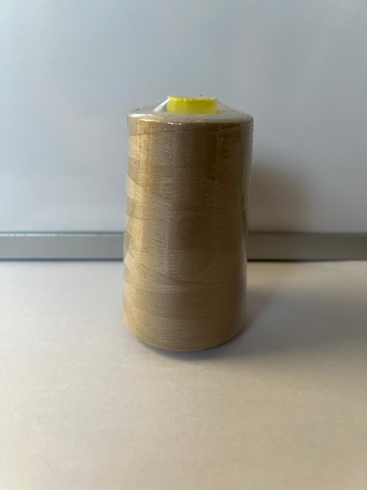 Mocha Spun Polyester Sewing Thread Cone -5000 Yds