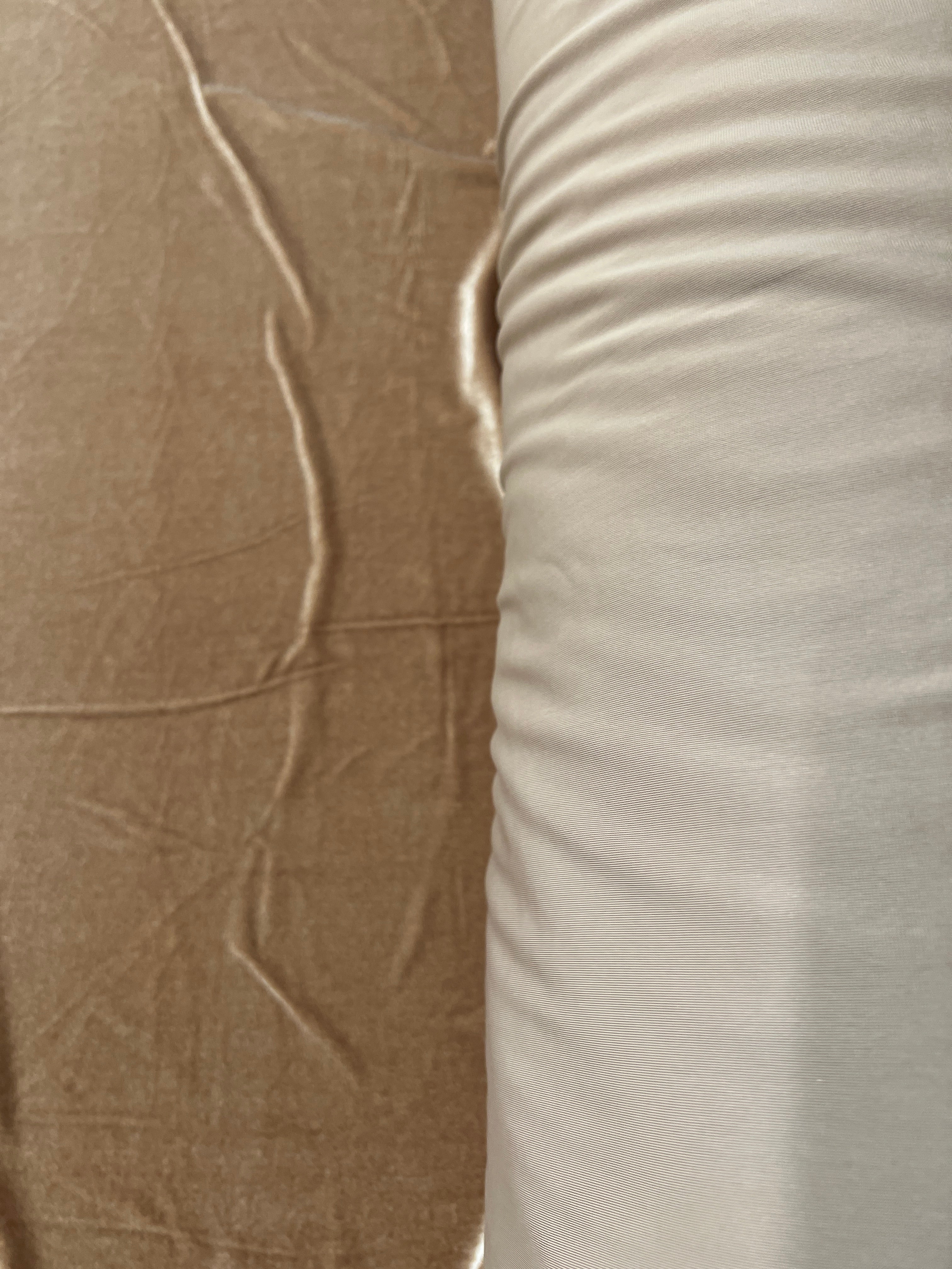 Stretch Velvet Fabric for Dressmaking, Eveningwear & Loungewear – Tan, 150cm