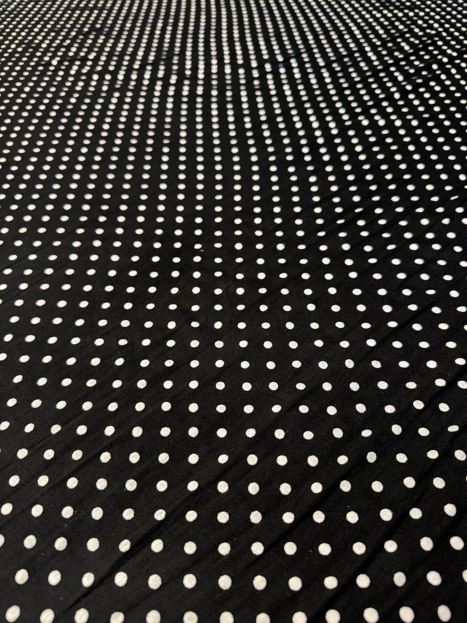 Polka dot fabric suitable for dresses and tops