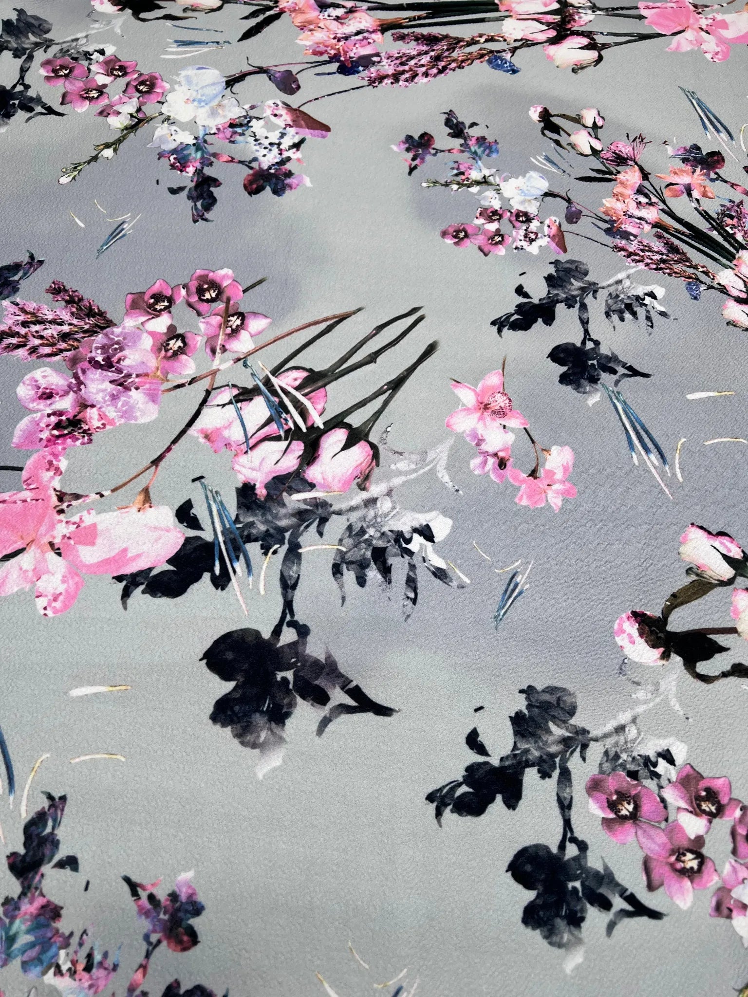 Premium textured surface of stretch knit fabric