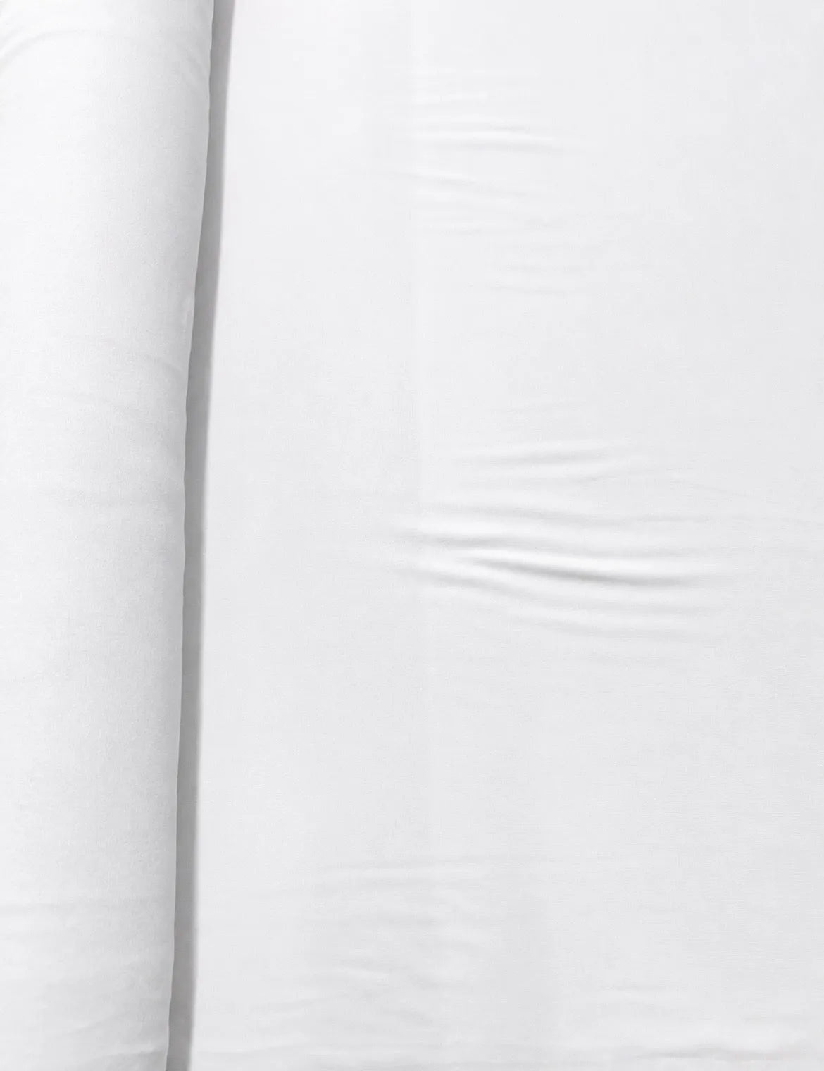 Soft White Viscose Fabric – Premium Draping Material