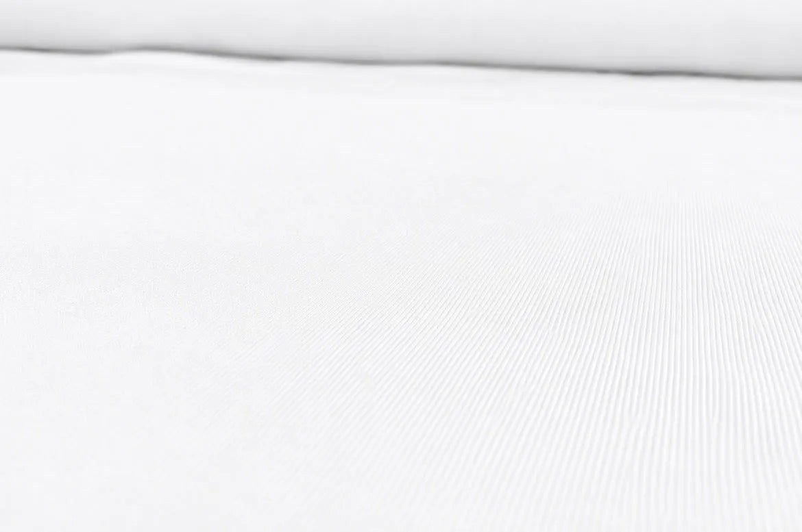 Soft White Viscose Fabric – Premium Draping Material